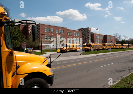 School 8-Roberto Clemente, Rochester NY USA Stock Photo