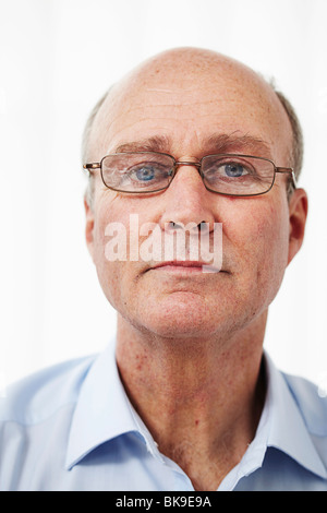 Portrait of a man in glasses Stock Photo