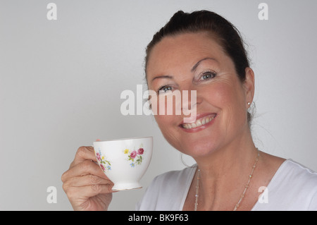 Happy Lady Stock Photo