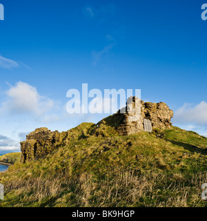 Ruins of Duntulm castle, Isle of Skye, Scotland Stock Photo