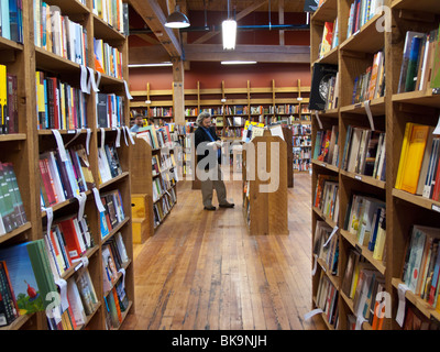 Elliott Bay Book Company, Seattle, WA Stock Photo