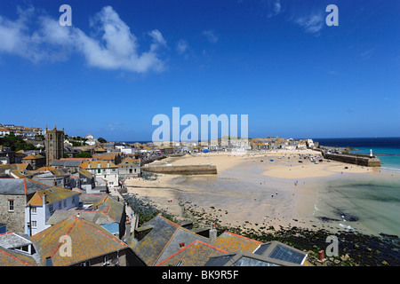 Harbor, St Ives, Cornwall, England, United Kingdom Stock Photo