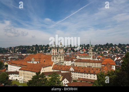 Switzerland, St Gallen canton, St Gallen, Cathedral of the abbey site