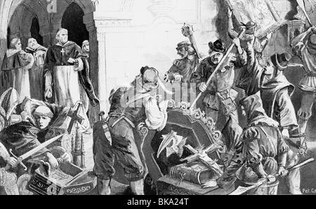 events, Protestant Reformation, 1517 - 1555, Stock Photo