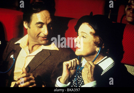 AIRPORT 1975 (1974) SID CAESAR, MYRNA LOY HEADPHONES, HAT A75 005 Stock Photo