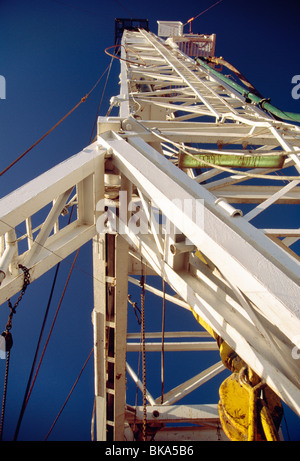 Drilling Rig, Oklahoma, USA Stock Photo