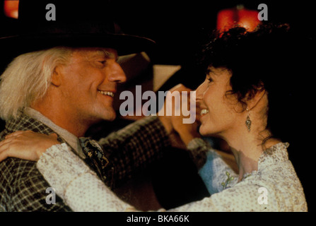 BACK TO THE FUTURE PART III (1990) BACK TO THE FUTURE 3 (ALT) CHRISTOPHER LLOYD, MARY STEENBURGEN BF3 076 Stock Photo
