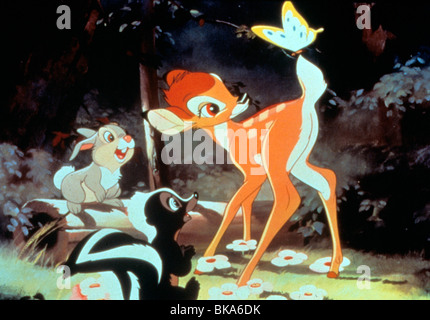 BAMBI -1942 CREDIT DISNEY Stock Photo