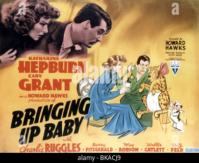 BRINGING UP BABY (1938) KATHARINE HEPBURN, CARY GRANT BUB 002CP Stock Photo