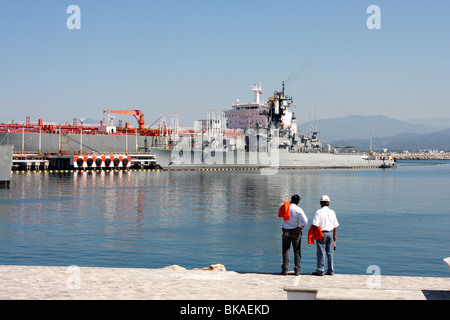 Naval ship of the Mexican's Navy's Pacific Naval Force. Stock Photo