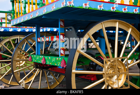 South Africa, Durban, Chats Wort indian quarter, the Krishna temple Stock Photo