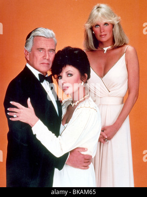 DYNASTY (TV) JOHN FORSYTHE, JOAN COLLINS, LINDA EVANS DYN 001CP Stock Photo