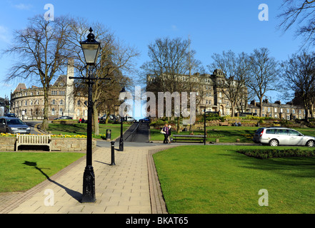 Harrogate town centre Yorkshire UK Stock Photo