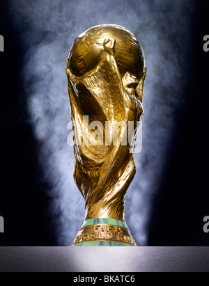World Cup Football Trophy Stock Photo