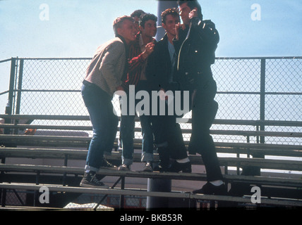 GREASE (1978) KELLY WARD, BARRY PEARL, MICHAEL TUCCI, JOHN TRAVOLTA GRS 030 Stock Photo