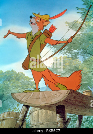 ROBIN HOOD (ANI - 1973) ANIMATED CREDIT DISNEY RHA 009 Stock Photo