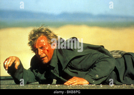 THE HITCHER (1986) RUTGER HAUER CREDIT ITC (LISTINGS ONLY) TTHR 016 Stock Photo