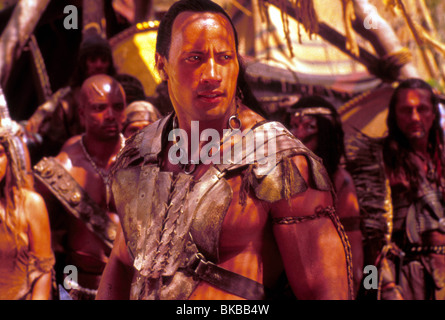 THE SCORPION KING (2002) THE MUMMY 3 (ALT) DWAYNE JOHNSON (THE ROCK) SPNK 003 Stock Photo