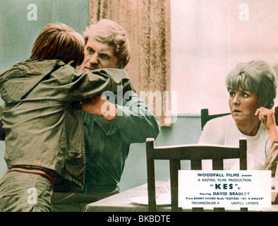 KES (1969) DAVID BRADLEY, FREDDIE FLETCHER, LYNNE PERRIE KES 008FOH Stock Photo