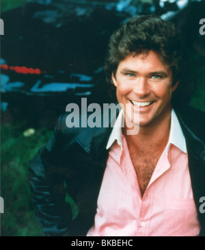 KNIGHTRIDER DAVID HASSELHOFF KNI 001CP Stock Photo