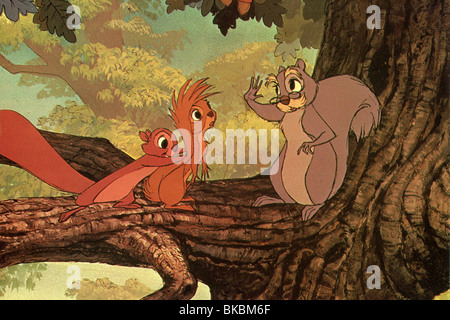 THE SWORD IN THE STONE (ANI - 1963) ANIMATED CREDIT DISNEY SWSN 001FOH Stock Photo