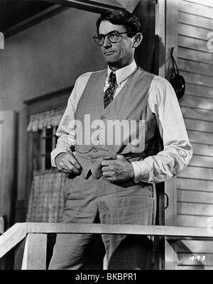 TO KILL A MOCKINGBIRD (1962) GREGORY PECK TKM 039P Stock Photo