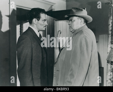 TOUCH OF EVIL (1958) CHARLTON HESTON, ORSON WELLES TOFE 015P Stock Photo