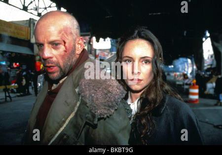 TWELVE MONKEYS (1995) BRUCE WILLIS, MADELEINE STOWE TVMK 020 Stock Photo