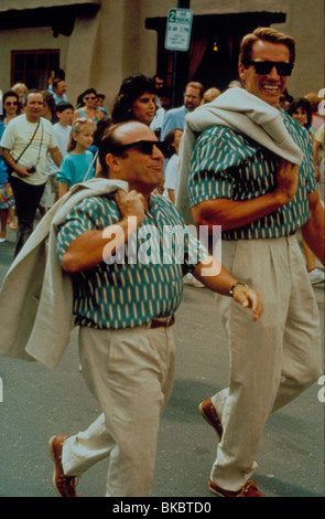 TWINS (1988) DANNY DEVITO, ARNOLD SCHWARZENEGGER TWS 065 Stock Photo