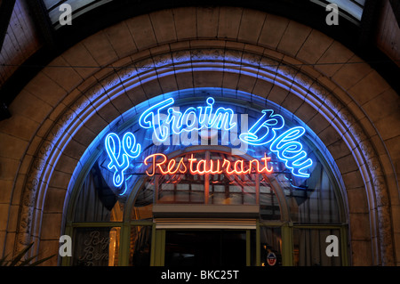 restaurant Le Train Bleu, gare de Lyon, Paris Stock Photo