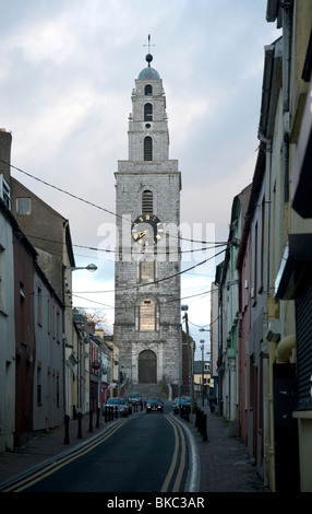 The clock tower of St Anne's church Cork containing the Bells of Shandon Stock Photo