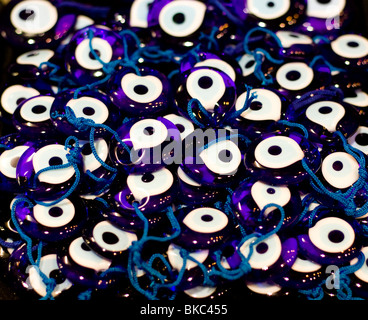 Traditional Turkish 'Evil Eye' Talisman Stock Photo