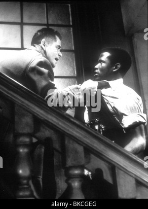 BLACKBOARD JUNGLE (1955) GLENN FORD, SIDNEY POITIER BLAJ 023 Stock Photo