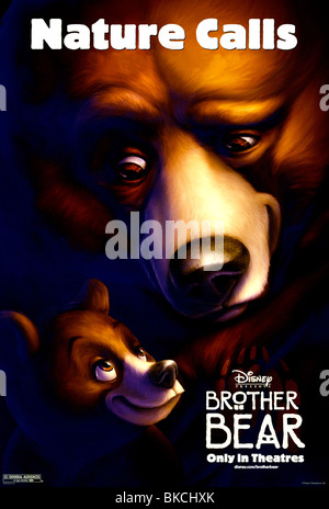 BROTHER BEAR (2003) ANIMATED CREDIT DISNEY AARON BLAISE (DIR), ROBERT WALKER (DIR) BRAR 001-002 POS Stock Photo