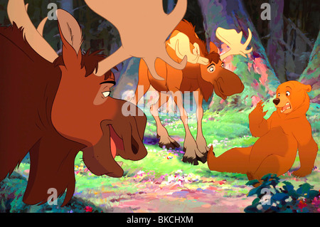 BROTHER BEAR (2003) ANIMATED CREDIT DISNEY BRAR 001-003 Stock Photo