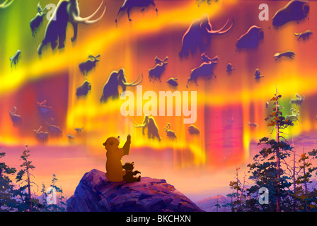 BROTHER BEAR (2003) ANIMATED CREDIT DISNEY KENAI (CHARACTER), KODA (CHARACTER) BRAR 001-004 Stock Photo