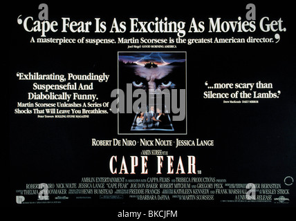 CAPE FEAR -1991 POSTER Stock Photo