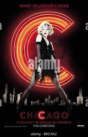 CHICAGO (2002) RENEE ZELLWEGER POSTER CHGO 002 P3 Stock Photo