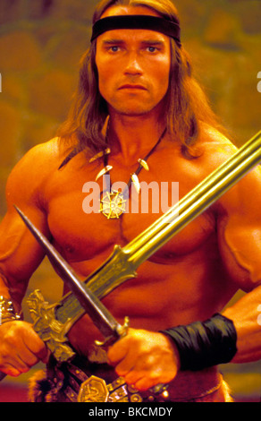 CONAN THE DESTROYER (1984) ARNOLD SCHWARZENEGGER CTD 001 Stock Photo