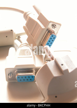 Computer Connection Stock Photo