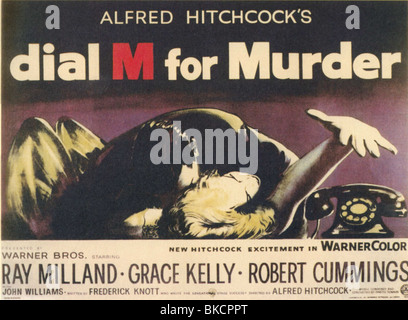 DIAL M FOR MURDER (1954) POSTER DMMR 000PC Stock Photo