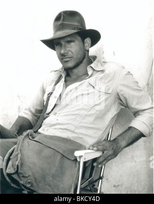 HARRISON FORD O/S 'RAIDERS OF THE LOST ARK' (1981) HRF 003P Stock Photo