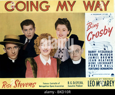 GOING MY WAY -1944 POSTER Stock Photo
