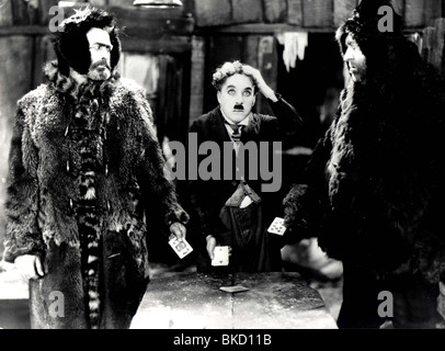 THE GOLD RUSH (1925) CHARLIE CHAPLIN GLRU 001P Stock Photo