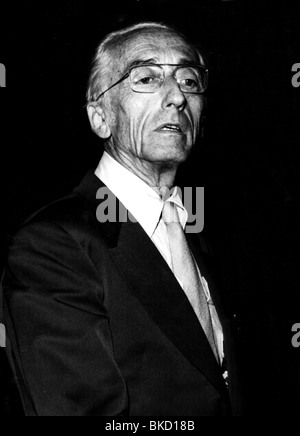 Jacques-Yves Cousteau (1910-1997), French Underwater Explorer And ...