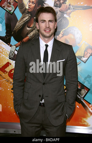 CHRIS EVANS THE LOSERS LOS ANGELES PREMIERE HOLLYWOOD LOS ANGELES CA 20 April 2010 Stock Photo