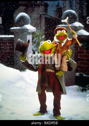 THE MUPPET CHRISTMAS CAROL, Robin the Frog, Kermit, Miss Piggy, 1992 ...