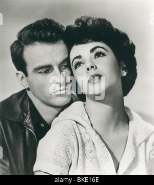 ELIZABETH TAYLOR, MONTGOMERY CLIFT, A PLACE IN THE SUN, 1951 Stock ...