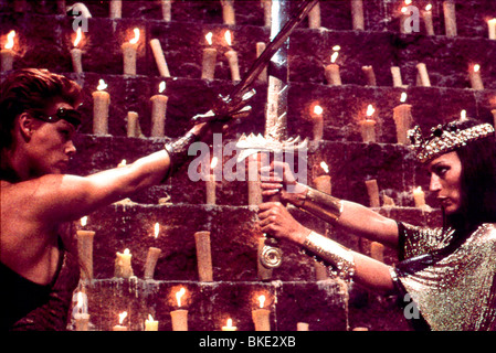 RED SONJA, Sandahl Bergman, Brigitte Nielsen, 1985. (c)MGM/courtesy