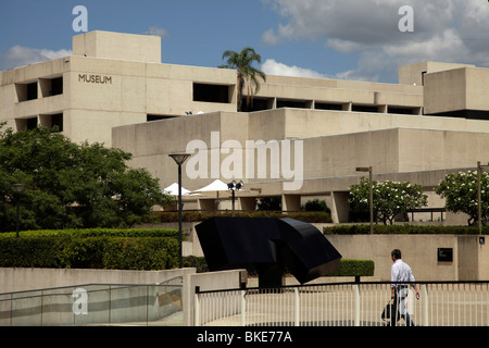 Queensland Cultural Center and Museum on South Bank in Brisbane, Queensland, Australia Stock Photo